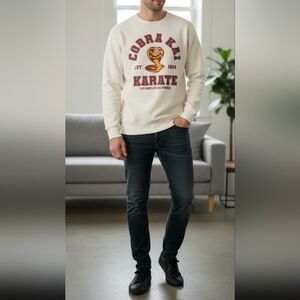 Cobra Kai Men's Fleece Graphic Print Sweatshirt